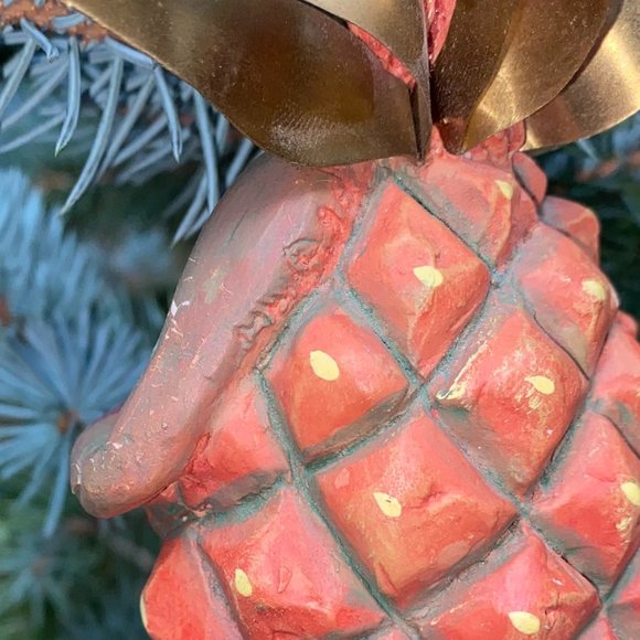 Dept 56 Tutti Frutti Pineapple Christmas Ornament - Picture 3 of 5